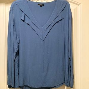 Blouse - Womens FLORYDAY, in a beautiful steel blue (washed never worn)